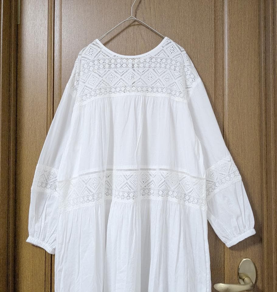 25SS Spick and Span HYUレースギャザーワンピース