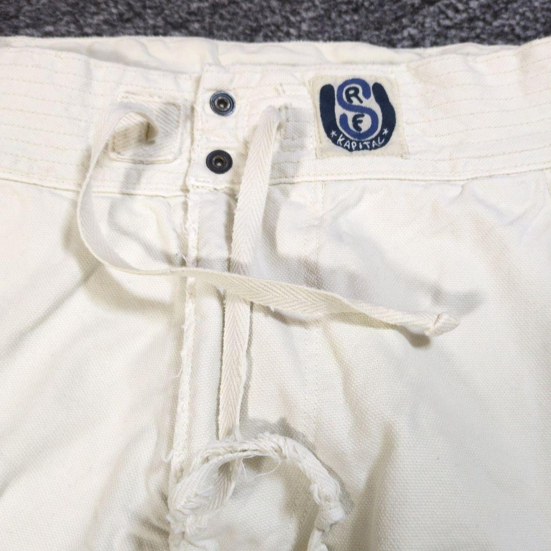 KAPITAL SURF ショートパンツ ホワイト