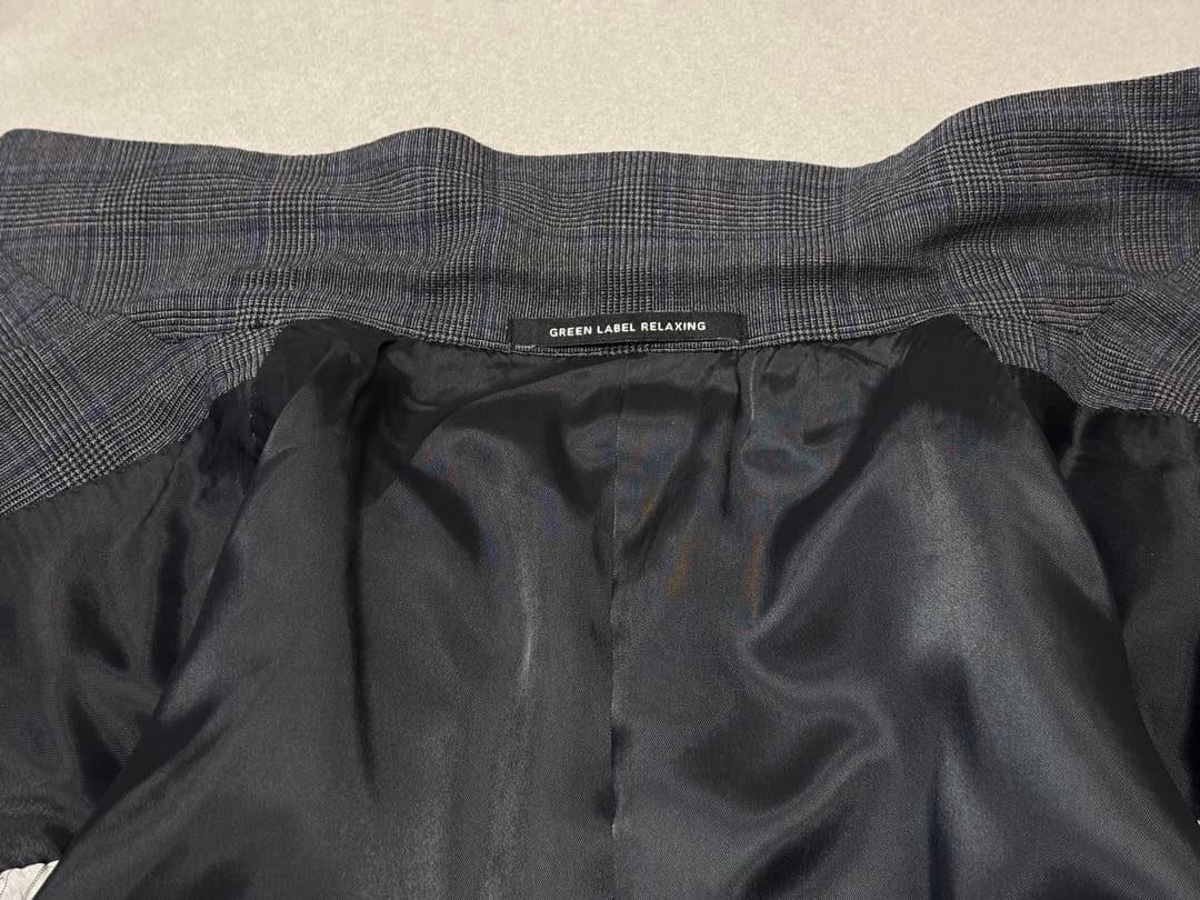 REDA ユナイテッドアローズ グリーンレーベルリラクシング チェックスーツ