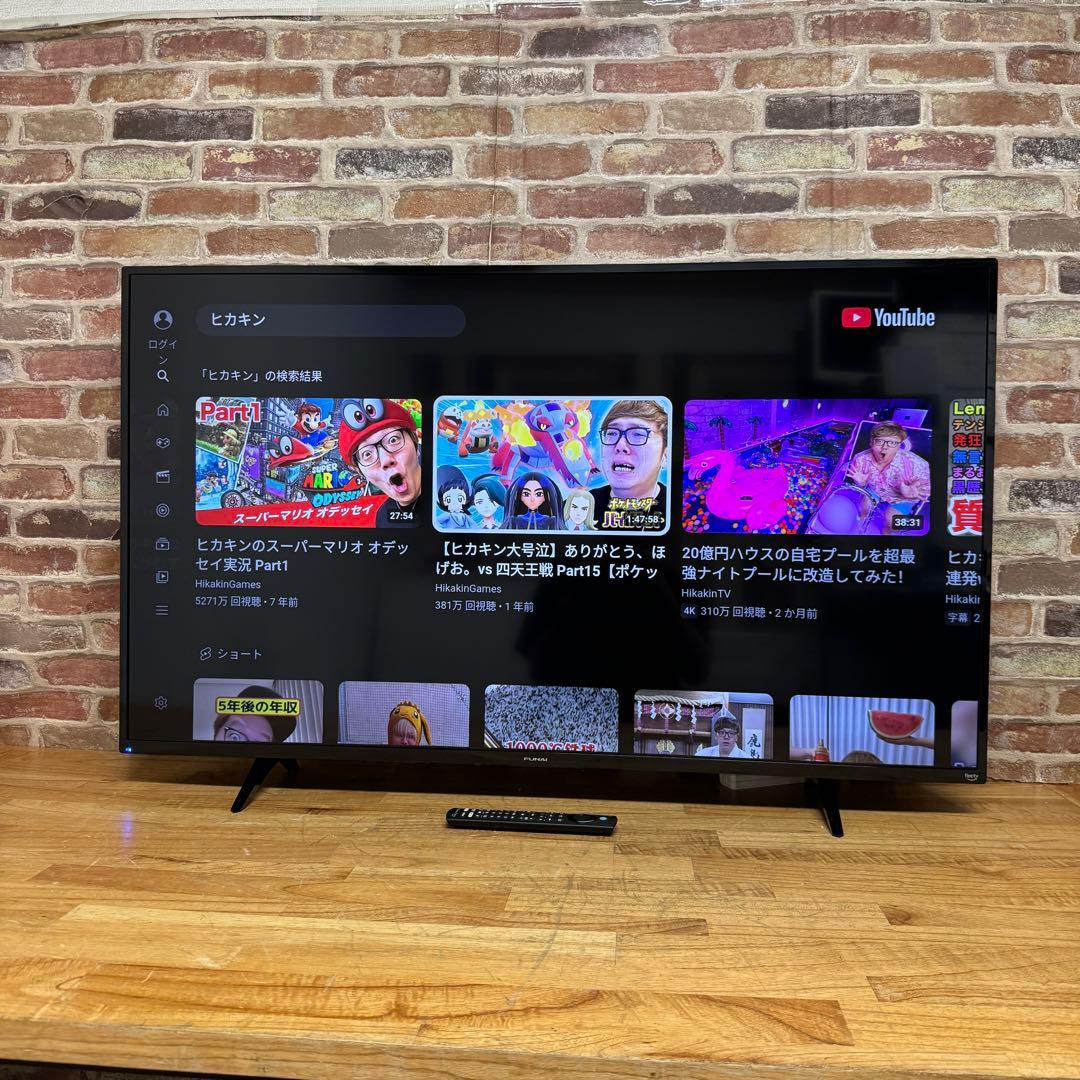 FUNAI 43V型 4K 液晶テレビ Fire TV搭載 FL-43UF360