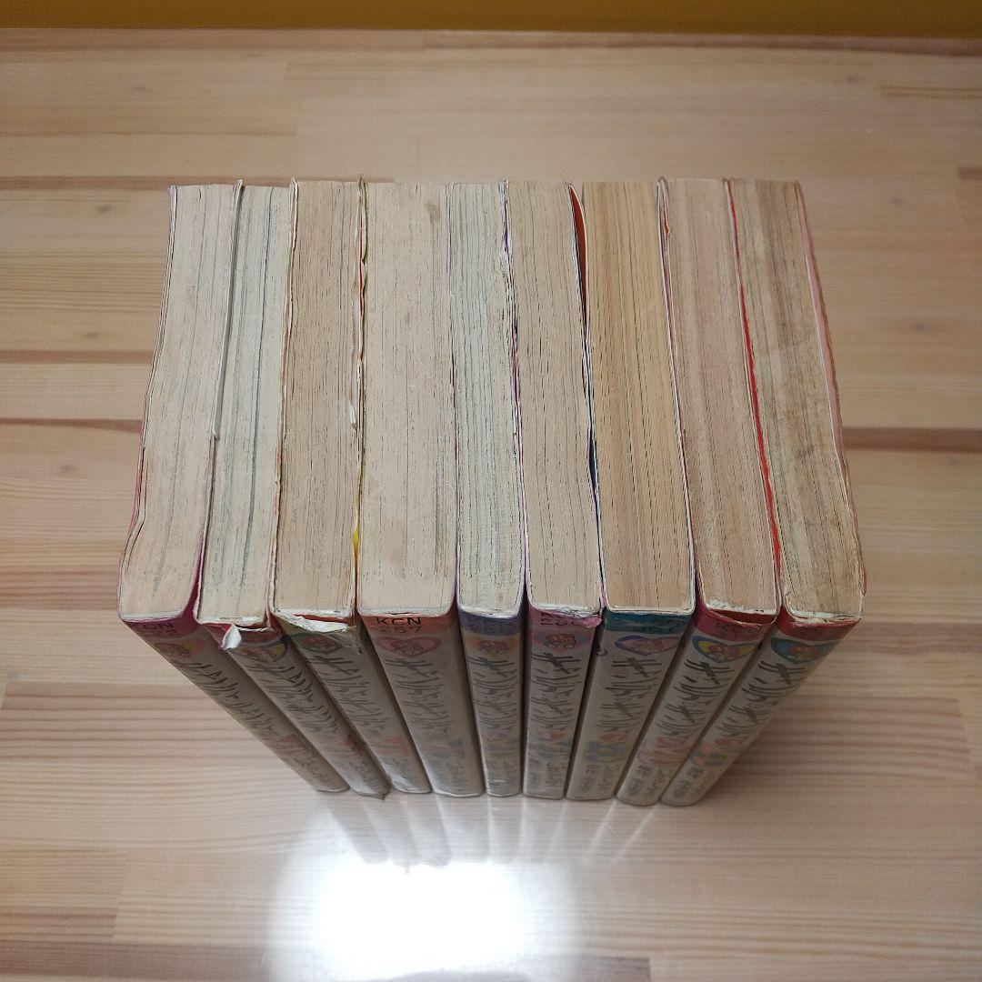 キャンディキャンディ　全9巻　黒文字統一　ピンナップ欠　いがらしゆみこ　水木杏子