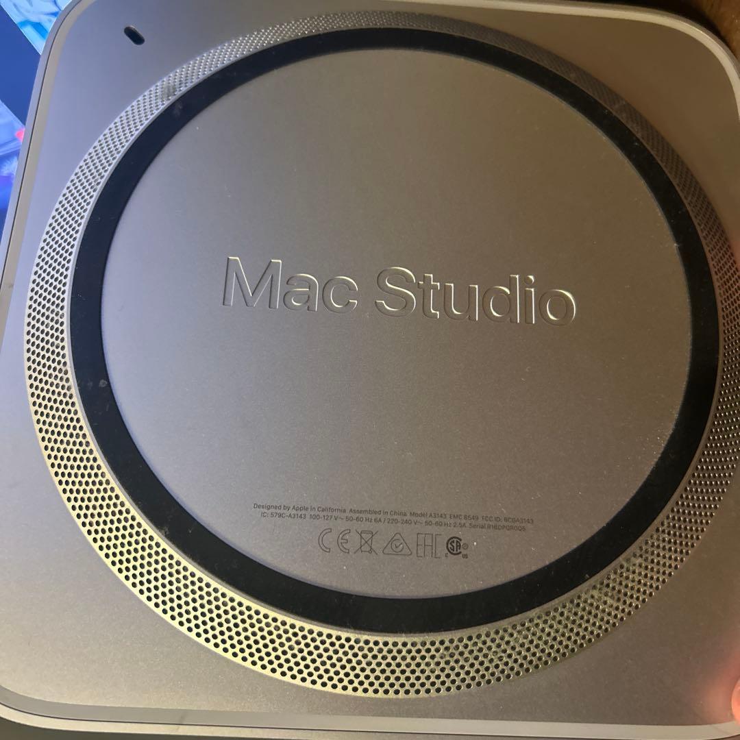 Mac studio M4max ほぼ未使用
