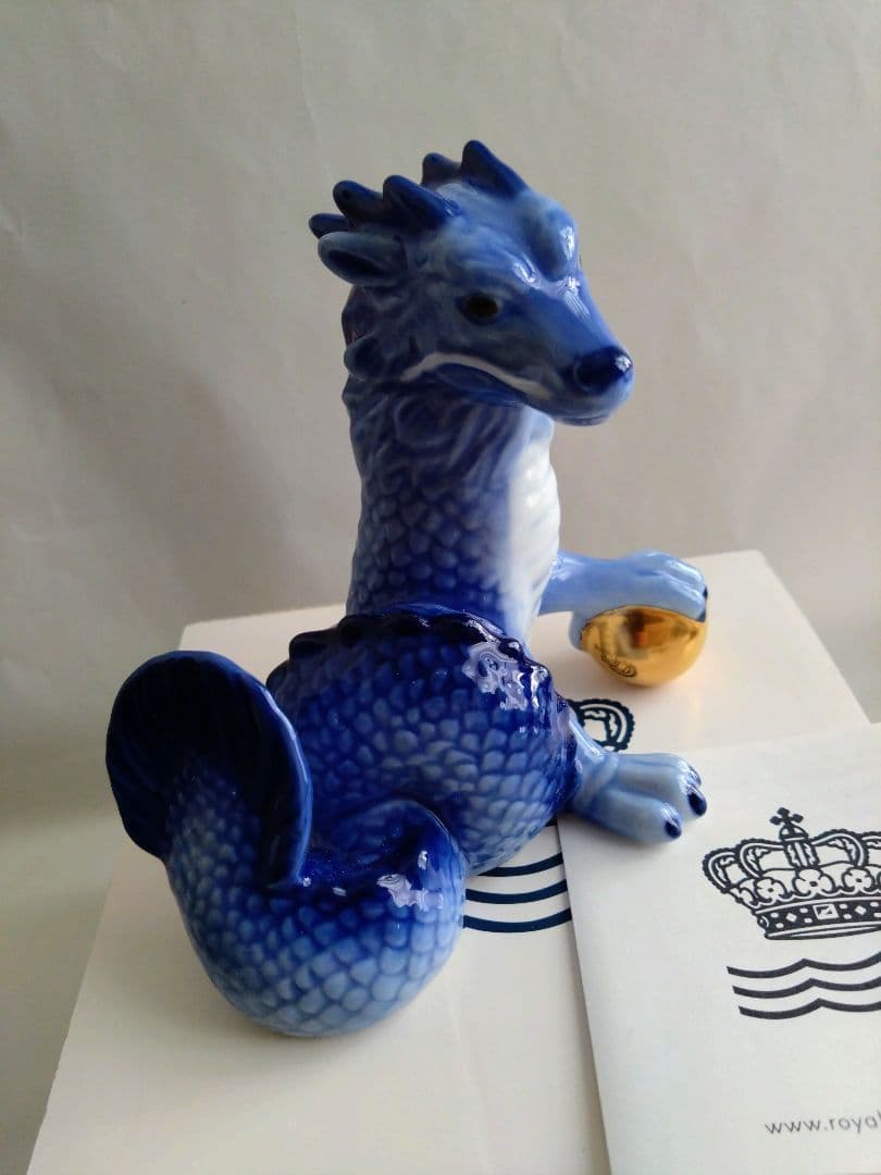 ロイヤルコペンハーゲン 干支 フィギュリン 2024年　ドラゴン