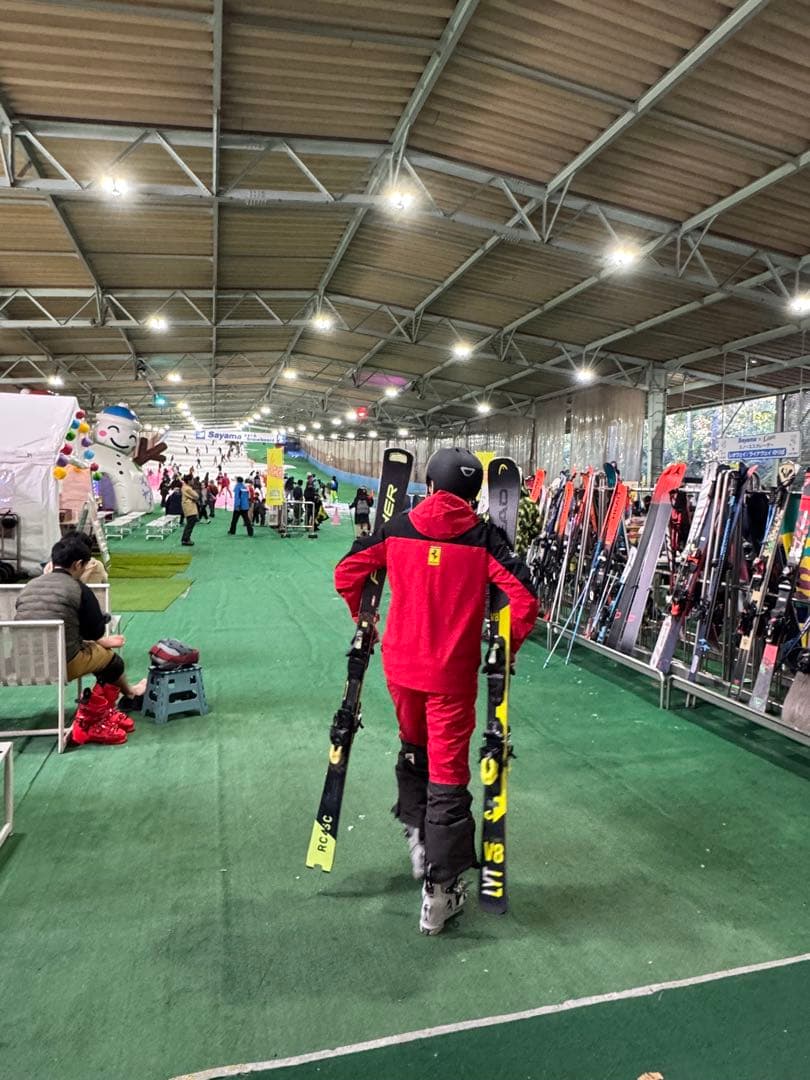 スキー　ウェア　フェラリー　スキーウェア　上下　セット スノボ