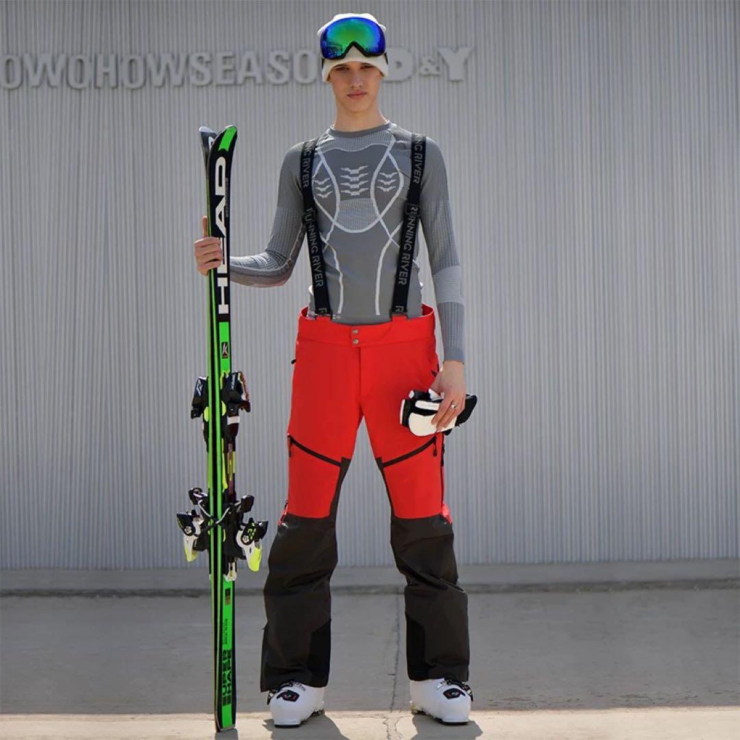 スキー　ウェア　フェラリー　スキーウェア　上下　セット スノボ