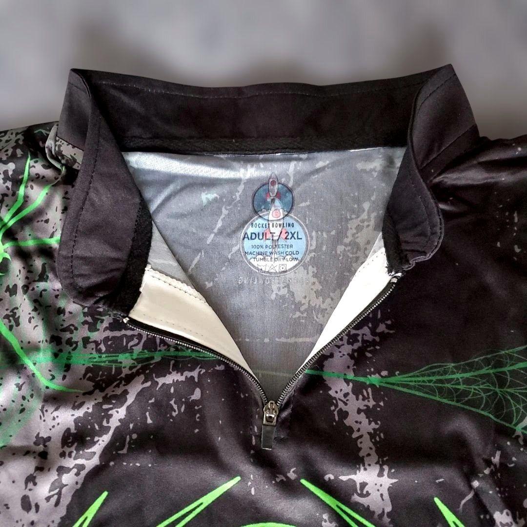 くろ様✨新品✨ボウリングウェア　【3XL】　ブラックウィドー　ブラック　大きめ