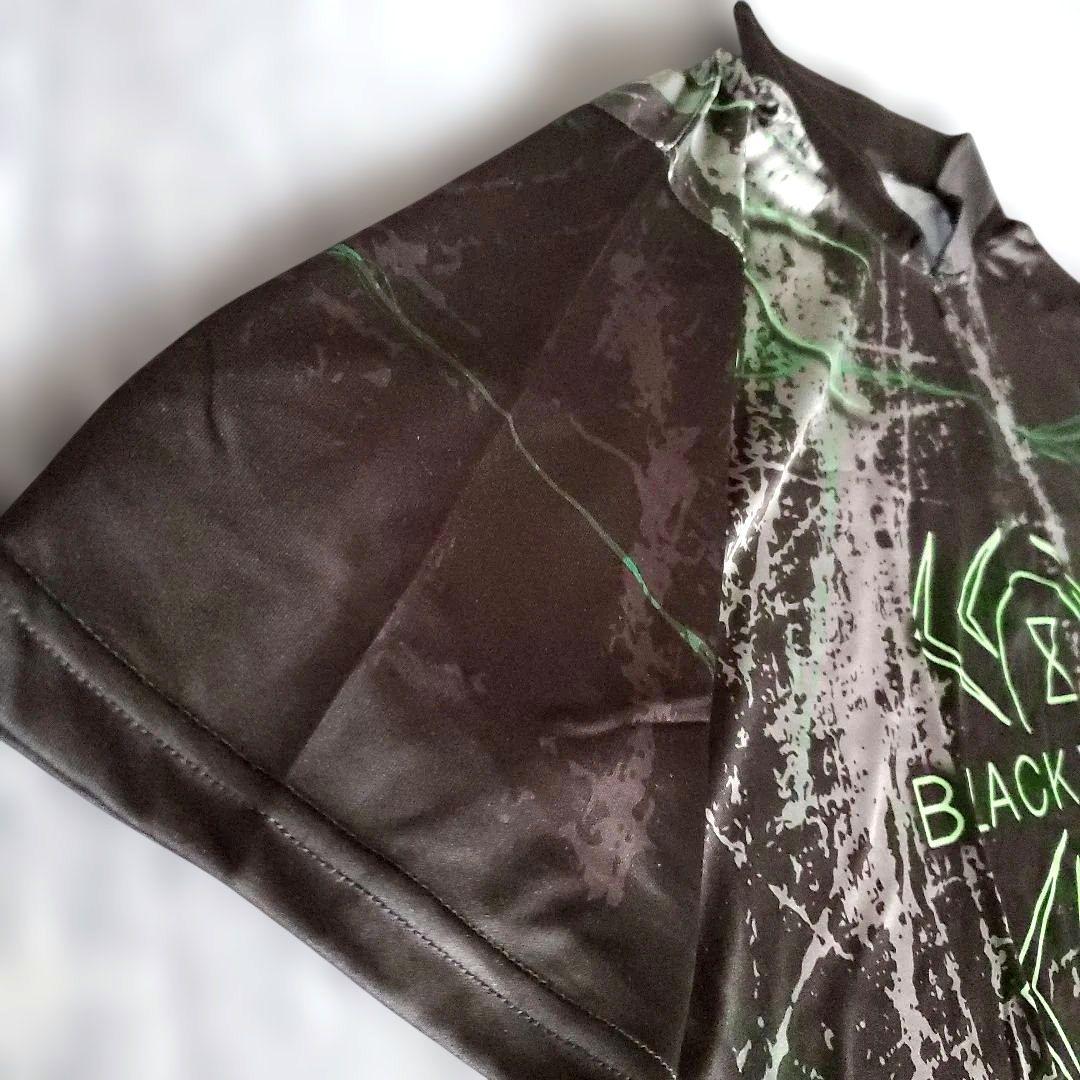 くろ様✨新品✨ボウリングウェア　【3XL】　ブラックウィドー　ブラック　大きめ