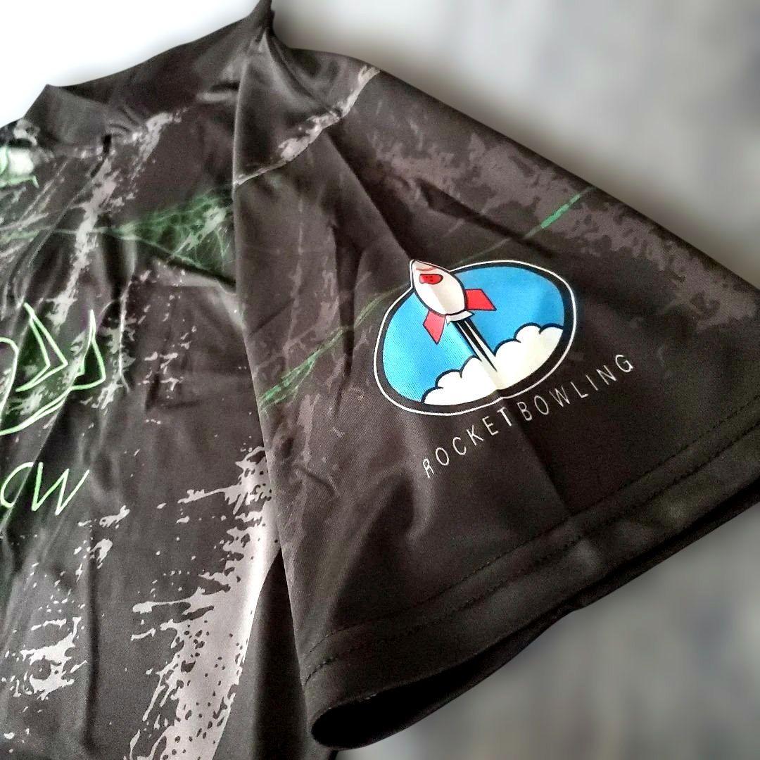 くろ様✨新品✨ボウリングウェア　【3XL】　ブラックウィドー　ブラック　大きめ