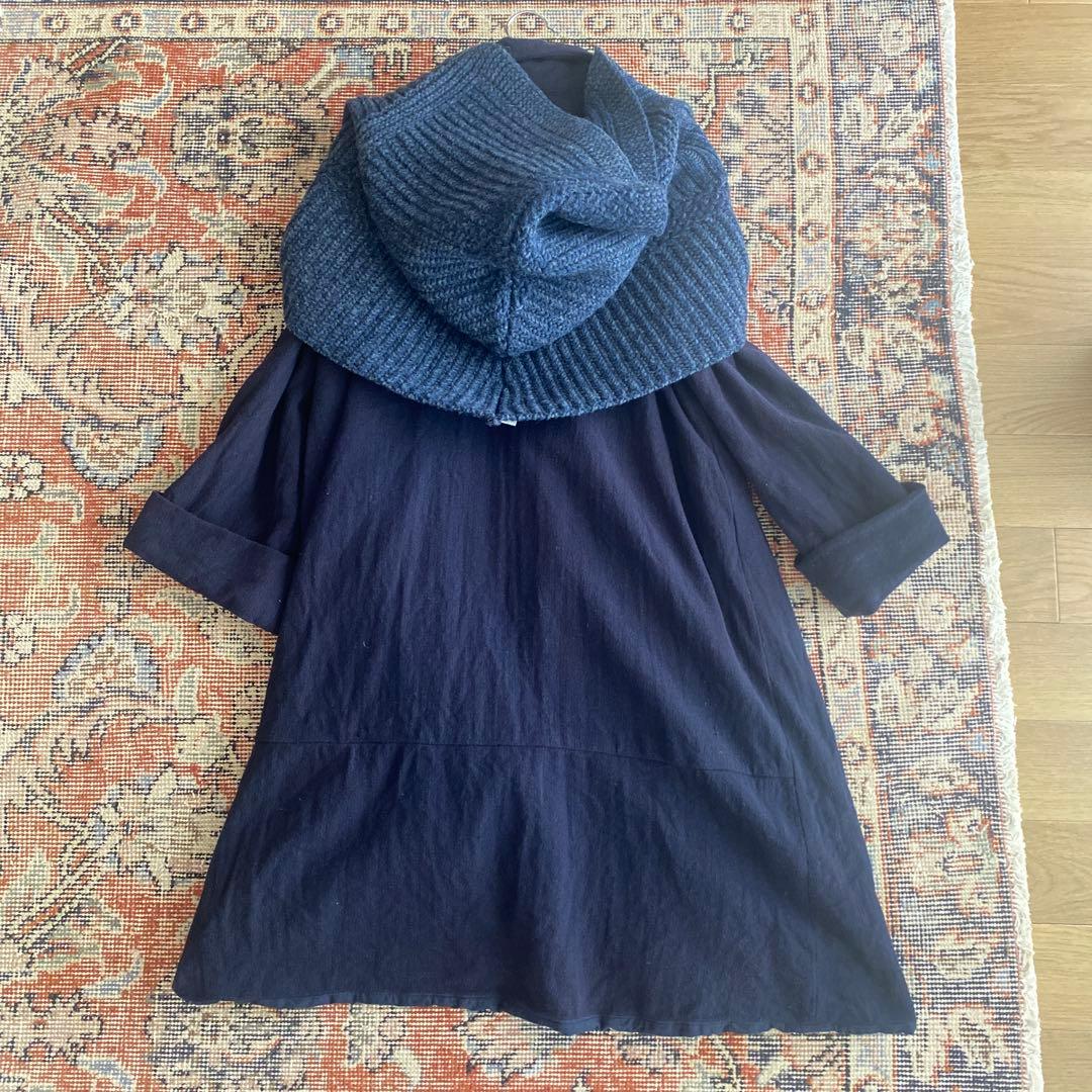 KAPITAL キャピタル　ニットケープ　ネックウォーマー　バラクラバ