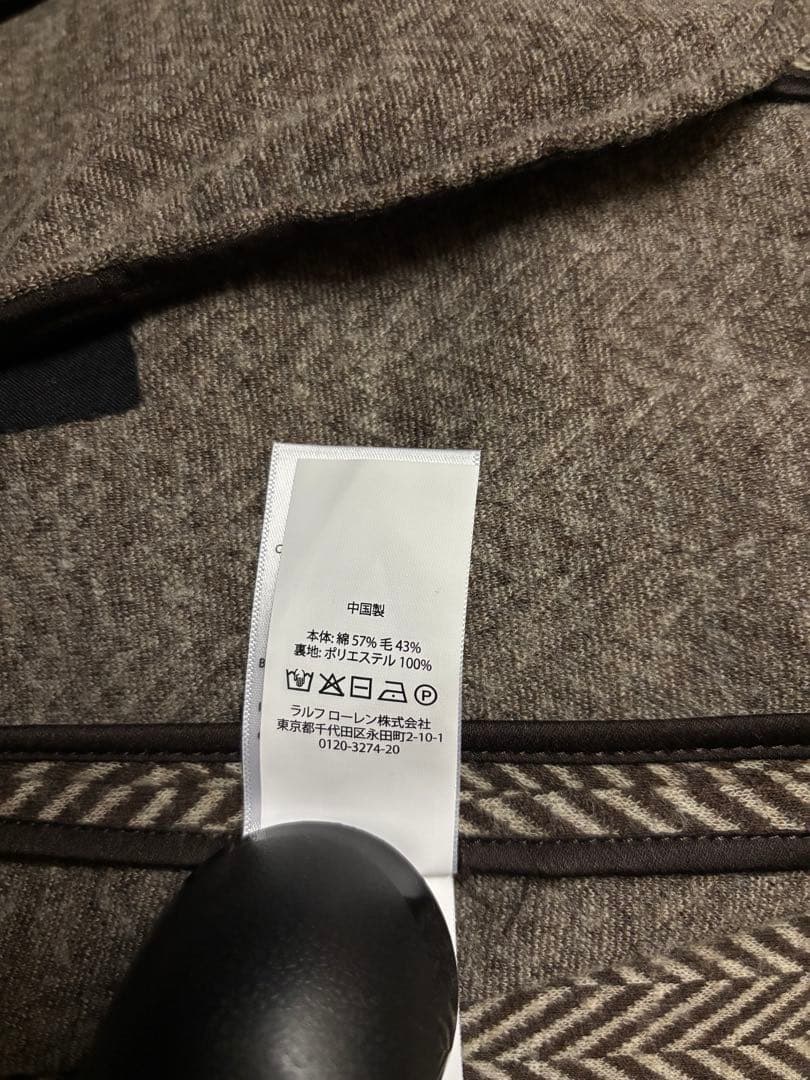 ポロラルフローレン ヘリンボーン テーラードジャケット