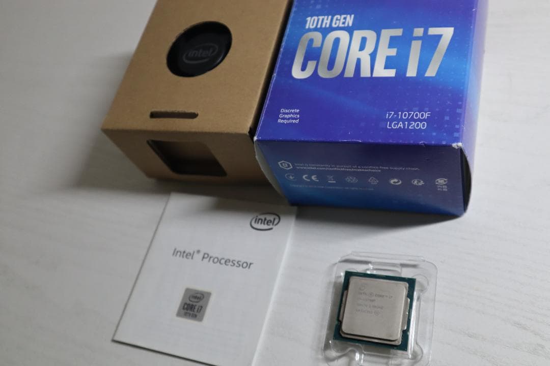 Intel Core i7-10700F CPU LGA1200　ジャンク