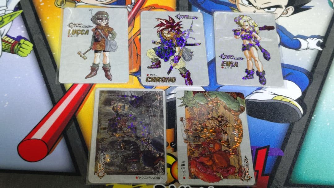ク*フ様 クロノトリガー　特典カード　デジタルドット　ダンジョンの闘い　ロボ大暴