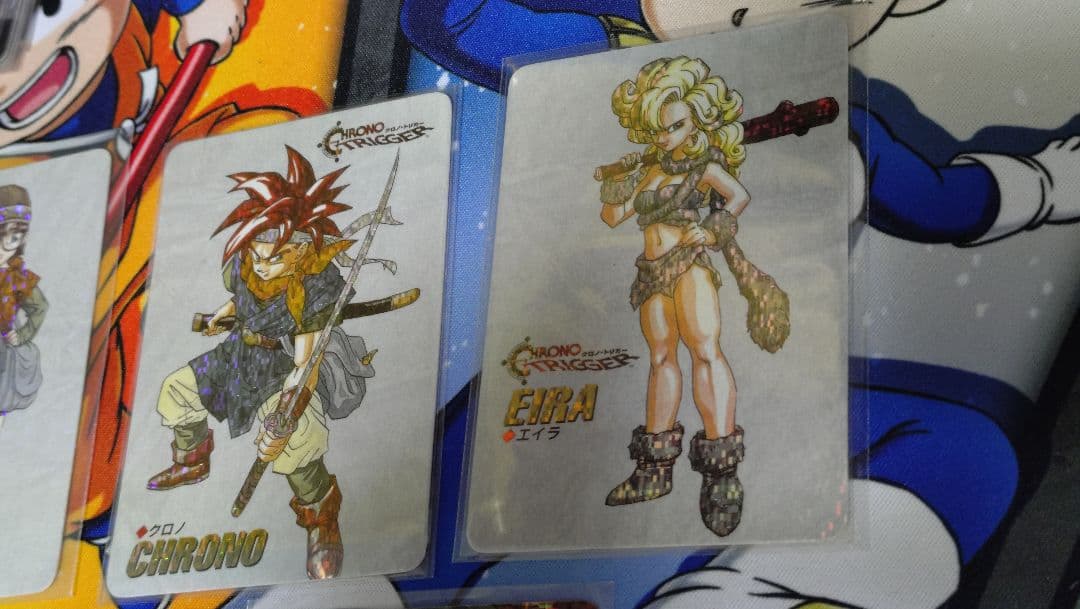 ク*フ様 クロノトリガー　特典カード　デジタルドット　ダンジョンの闘い　ロボ大暴