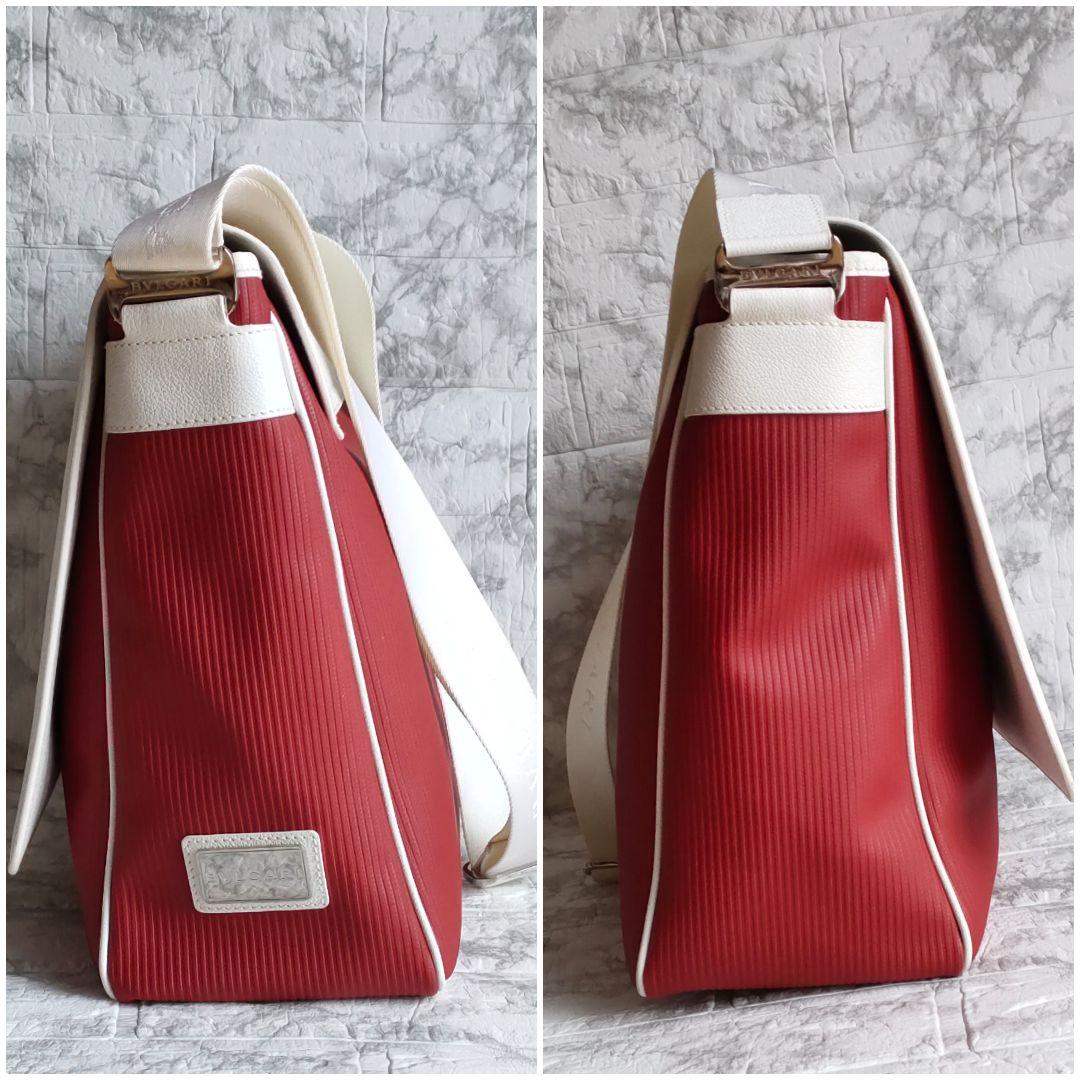 【希少カラー】BVLGARI　ミレリゲ　ショルダーバッグ　イタリア製