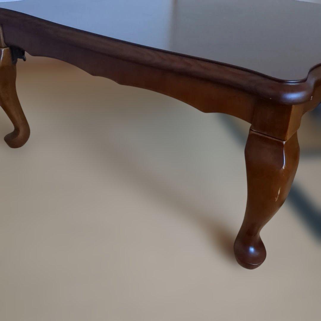 コタツ　ヨーロピアンクラシック折れ脚こたつ