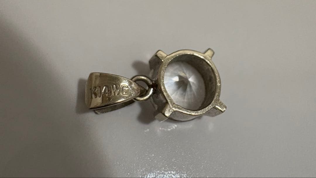 1.0ct ダイヤモンド K14WG