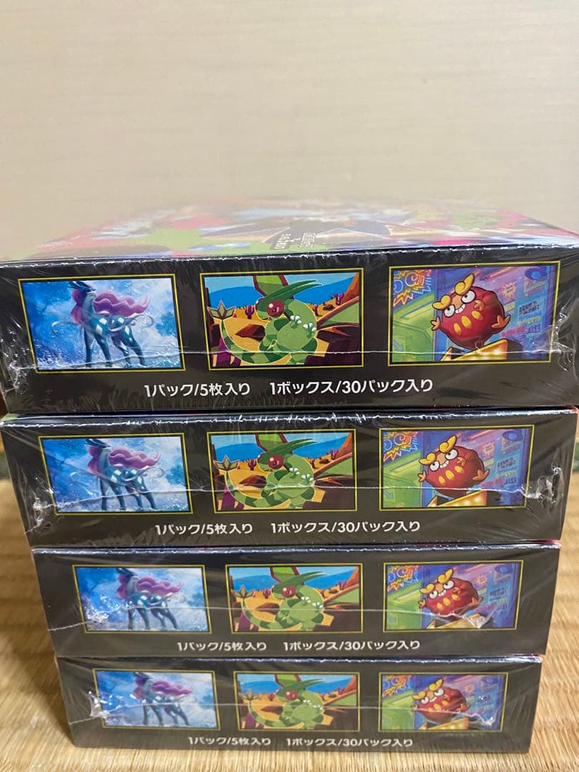 ポケモンカード インフェルノX 4box シュリンク付き