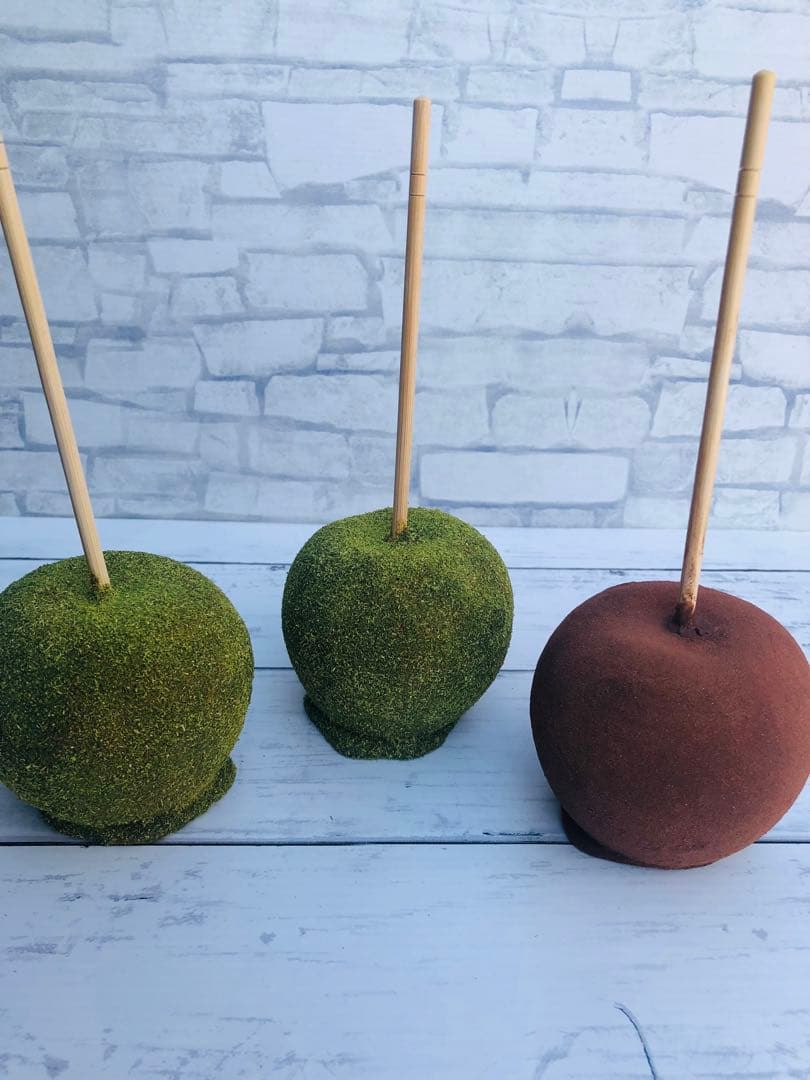 ご確認用　食品サンプル　りんご飴