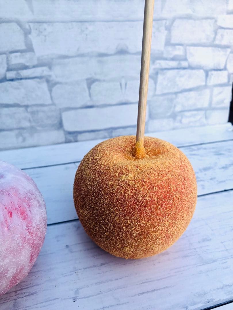 ご確認用　食品サンプル　りんご飴