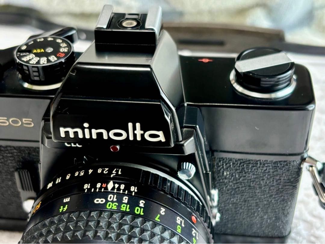 ミノルタ SR505 標準レンズ付き 一眼レフ