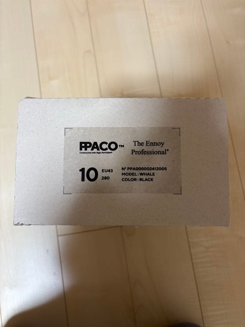 ENNOY × PPACO WHALE サンダル希少28 試着のみ