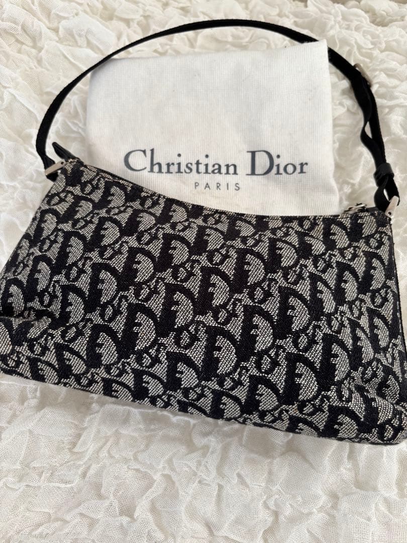 Christian Dior アクセサリーポーチ ジャガード トロッター