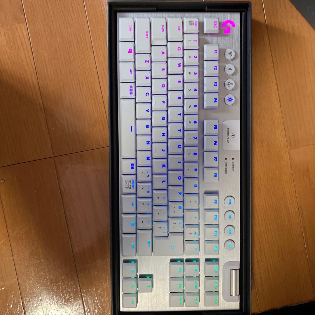 ロジクール g913 tkl タクタイル （茶軸）ワイヤレスゲーミングキーボード