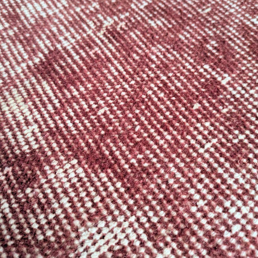 106×150 オーバーダイワンカラー赤　トルコヴィンテージラグ