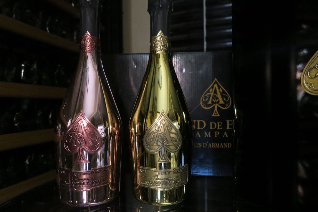 アルマンド ブリニャック ジュメル アタッシュケース シャンパン ロゼ ゴールド