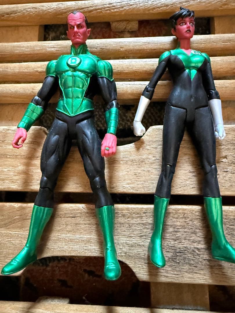 W*7様 DC direct グリーンランタンフィギュアセット　ルーズ品