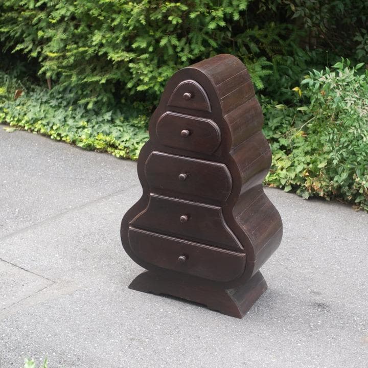 レア 瓢箪チェスト ヴィンテージ 五段チェスト 昭和レトロ