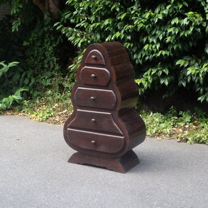 レア 瓢箪チェスト ヴィンテージ 五段チェスト 昭和レトロ