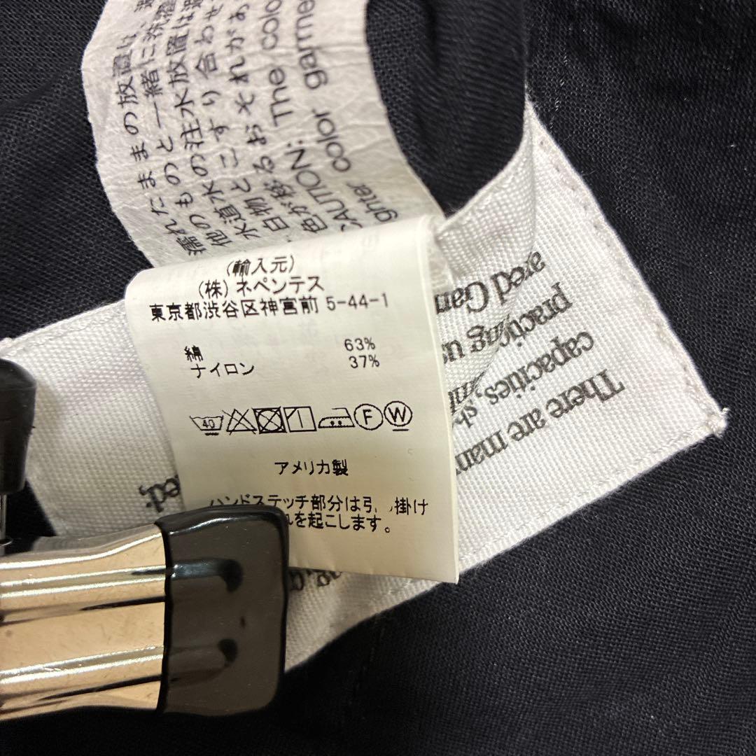 ビームス別注　黒　カーゴパンツ