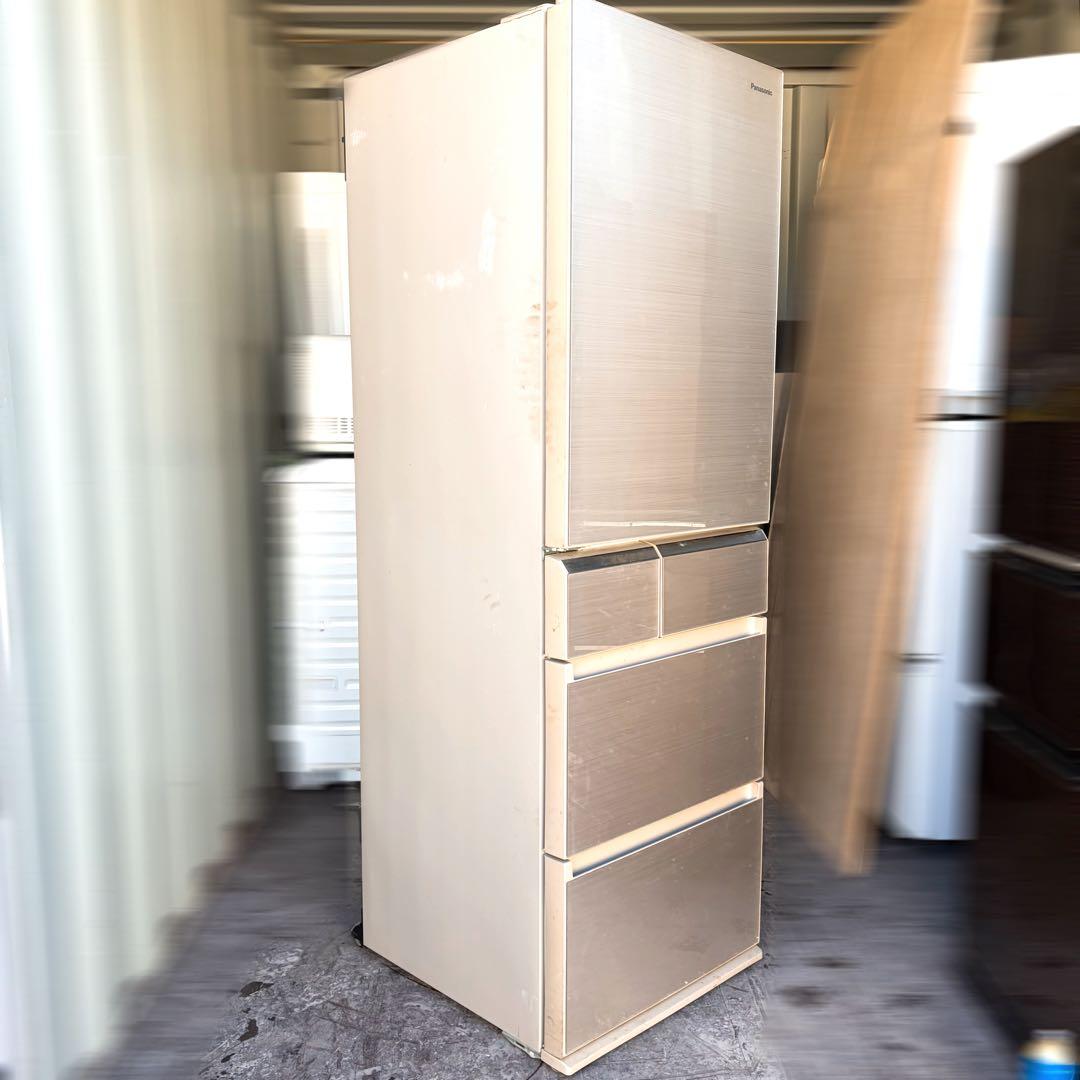運搬取付無料！シャンパンゴールド純正Panasonicおしゃれ冷蔵庫！完動超美品