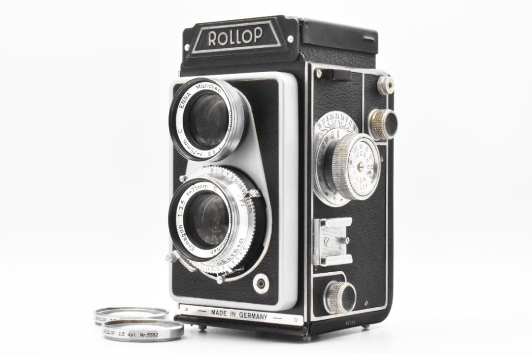 希少 ROLLOP i型 西ドイツ Lipca製 二眼レフ フィルムカメラ