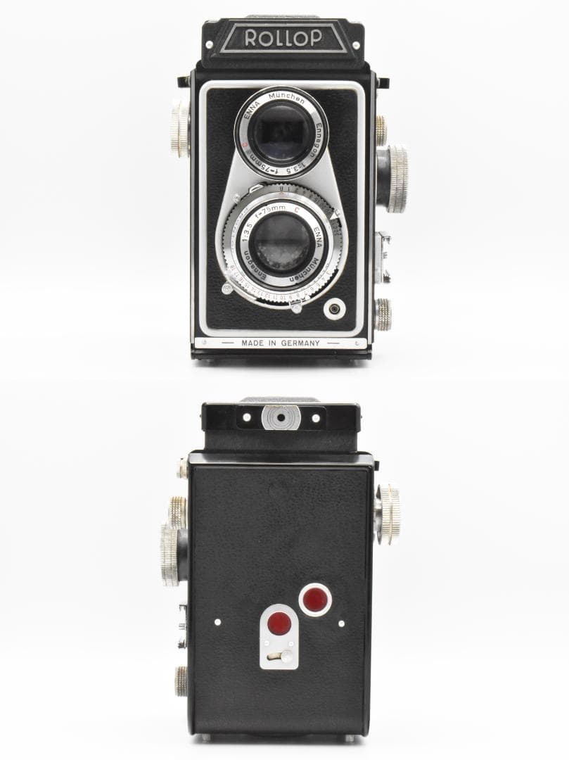 希少 ROLLOP i型 西ドイツ Lipca製 二眼レフ フィルムカメラ