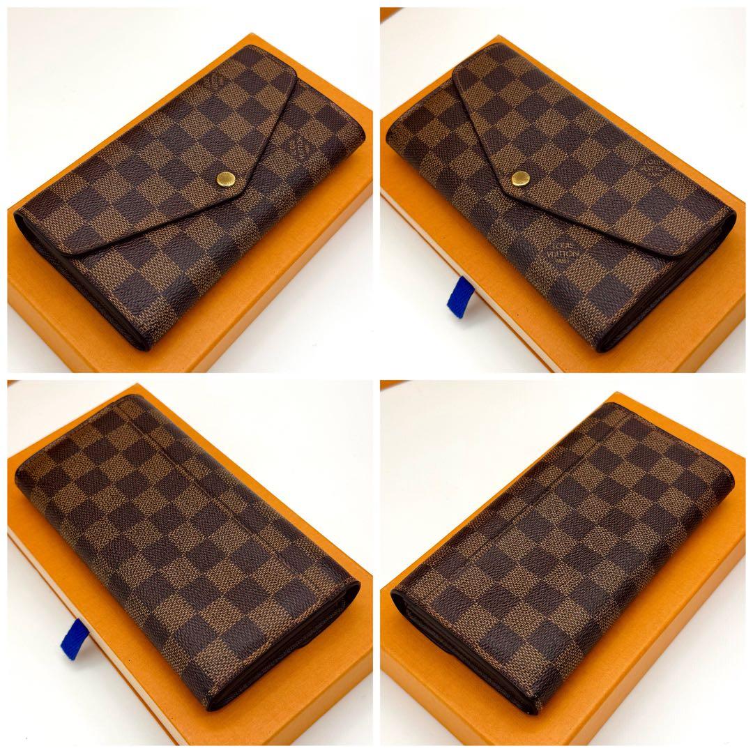 可愛い❤️新型❣️ルイヴィトン ダミエ ポルトフォイユサラ 長財布