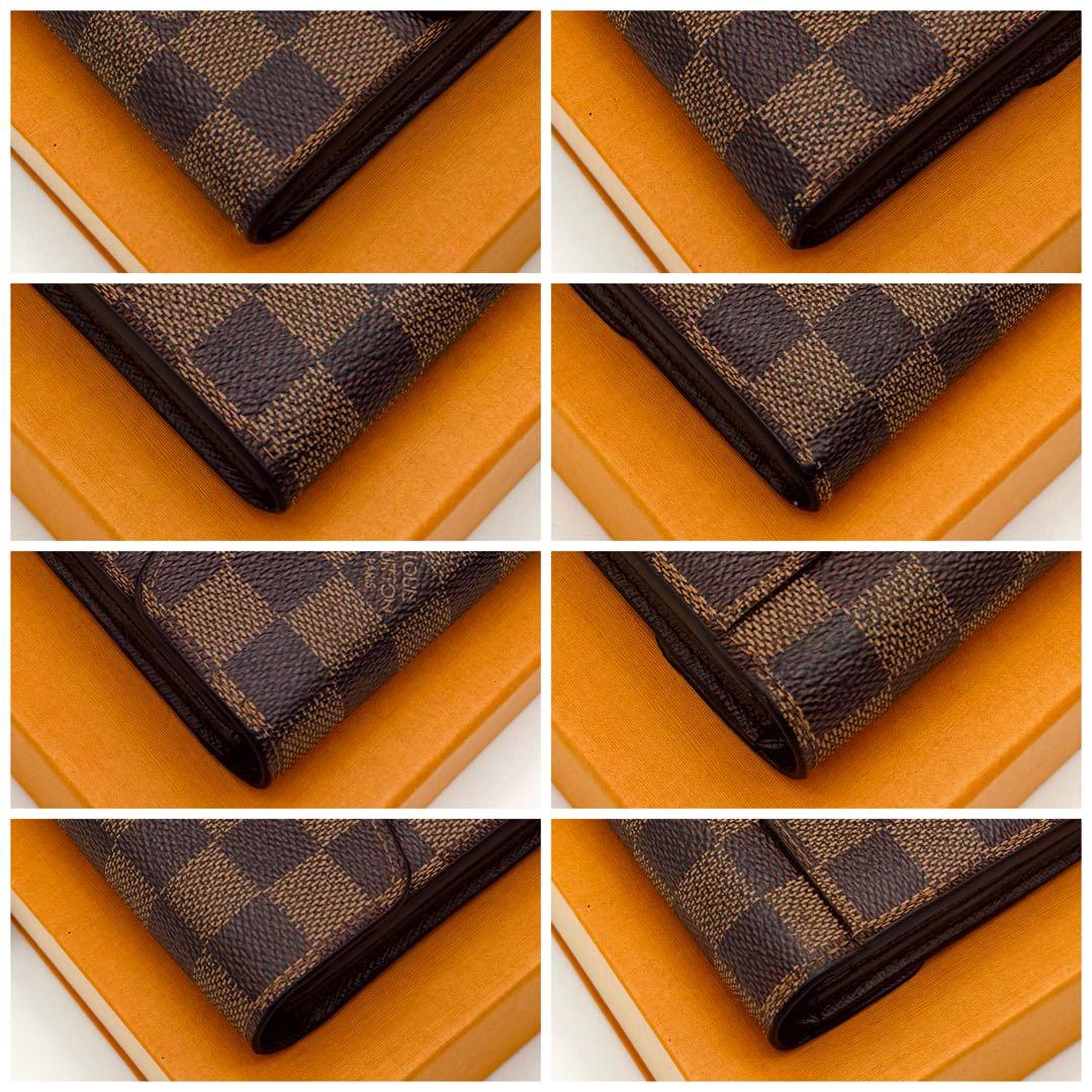 可愛い❤️新型❣️ルイヴィトン ダミエ ポルトフォイユサラ 長財布