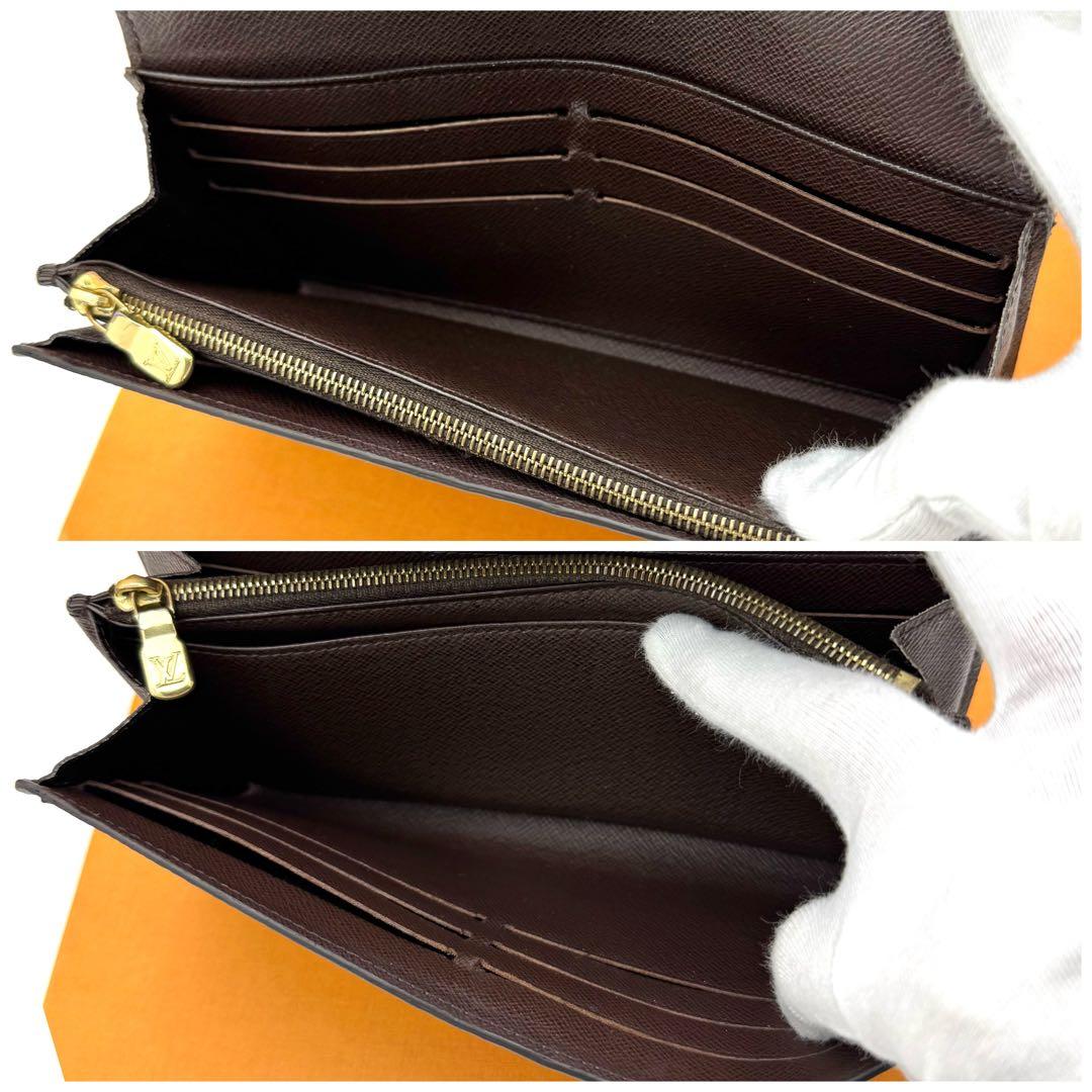 可愛い❤️新型❣️ルイヴィトン ダミエ ポルトフォイユサラ 長財布
