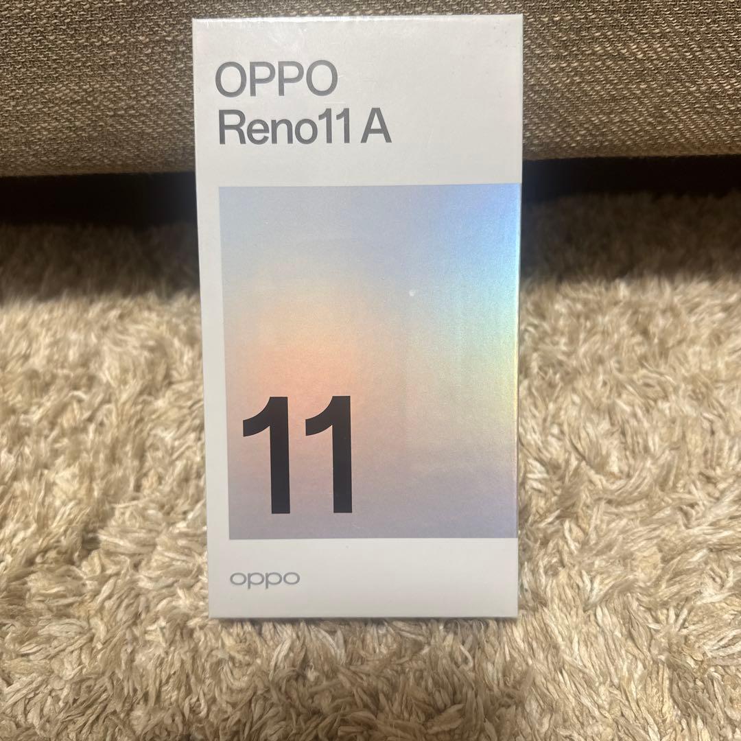 【新品未開封シュリンク包装】OPPO Reno 11A ダークグリーン ワイモバ