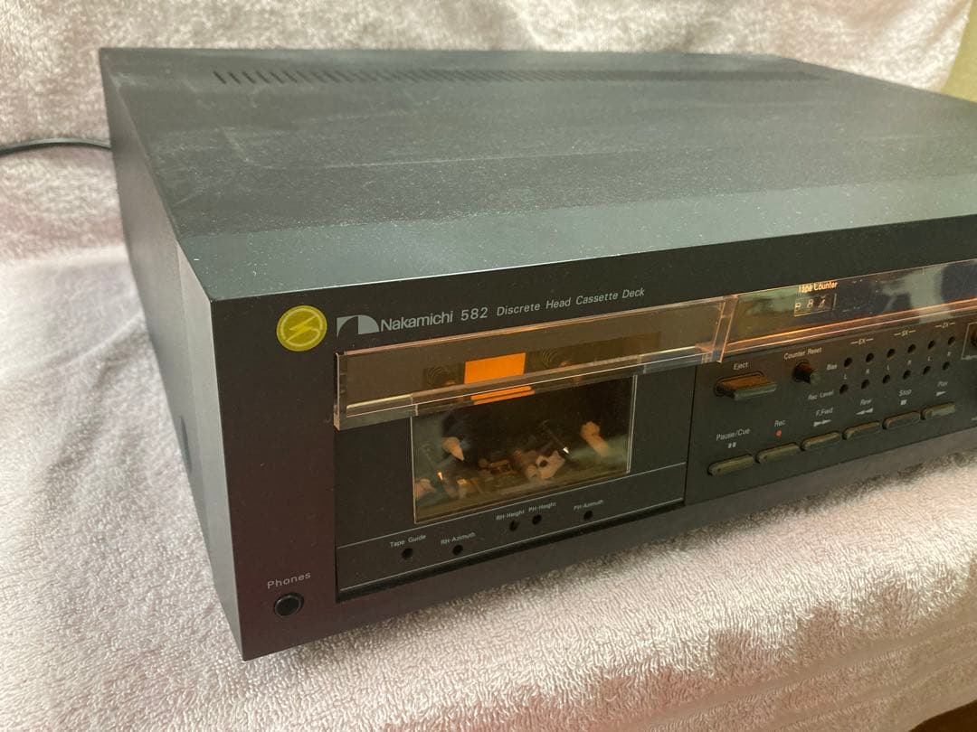 ⭐️動作OK! Nakamichi カセットデッキ　582