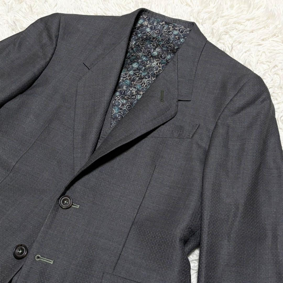 希少 ポールスミス コレクション 3ピース スーツ オーダーメイド 総柄