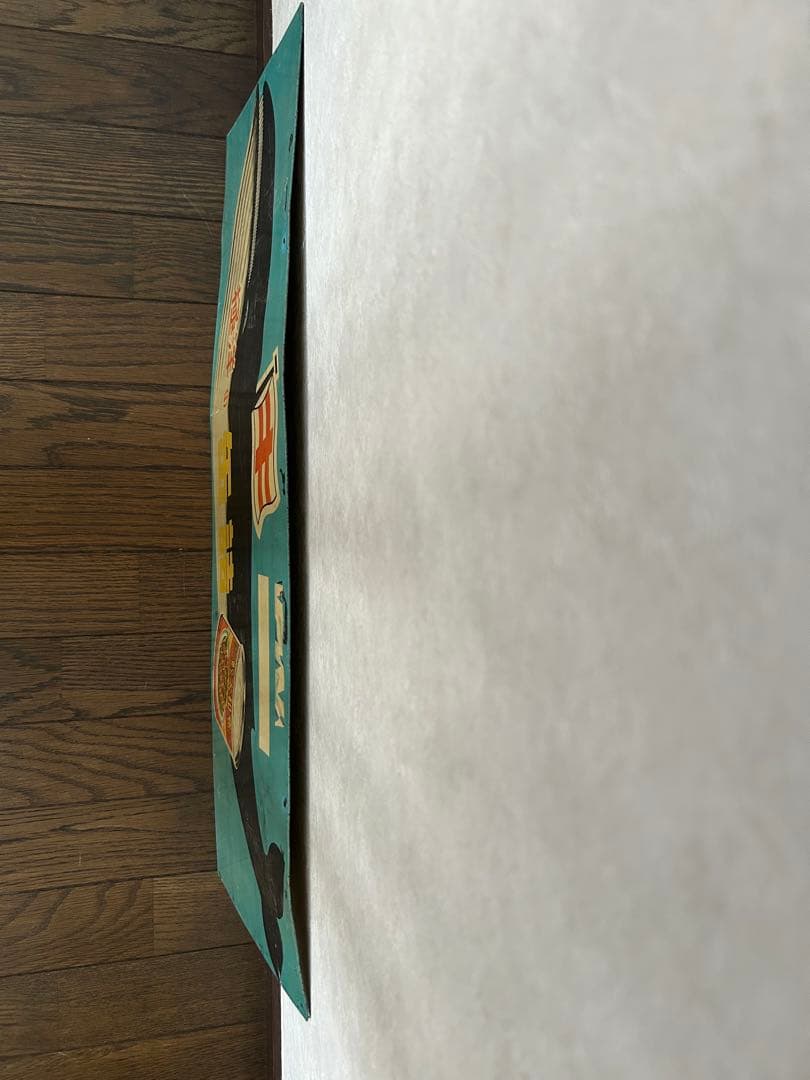 レトロ　ブリキ看板⭐︎極洋の缶詰　鯨大和煮