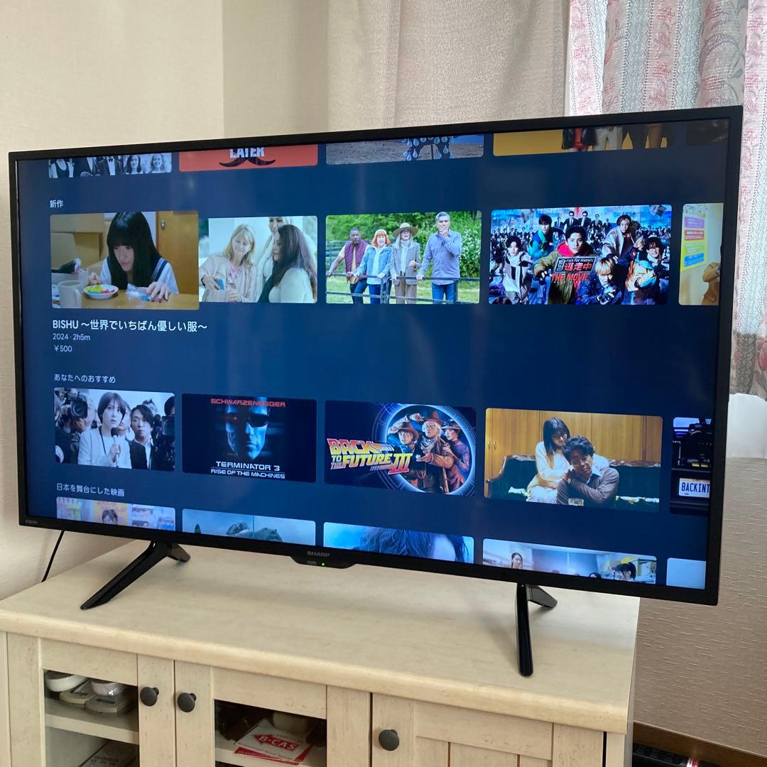 SHARP AQUOS 4T-C42DJ1 4K 2023年製 美品