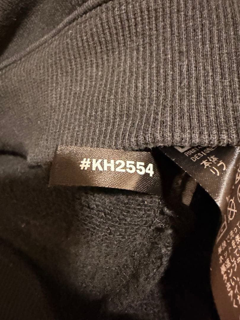 Ｔ*迎様 KITH スモールボックスロゴ ブラック スウェット L