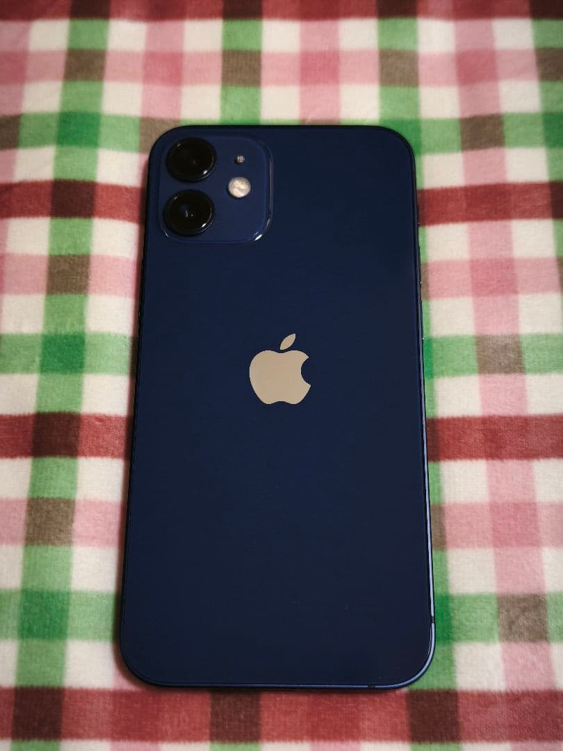 美品 SIMフリーiPhone12mini 128GB「ブルー」