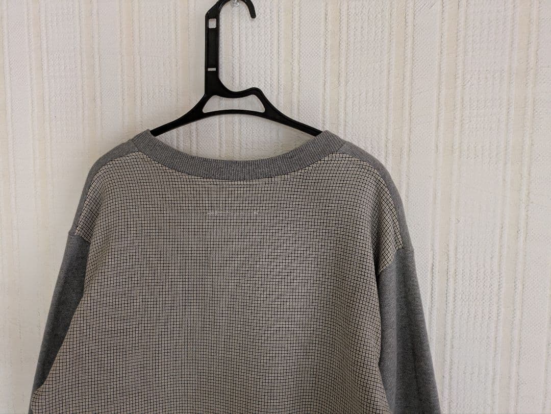 MM6 Maison Margiela　バックチェックスウェット