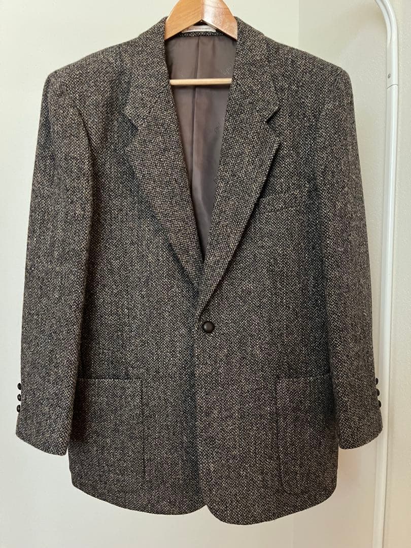 【Papas】 Harris Tweed ジャケット Mサイズ