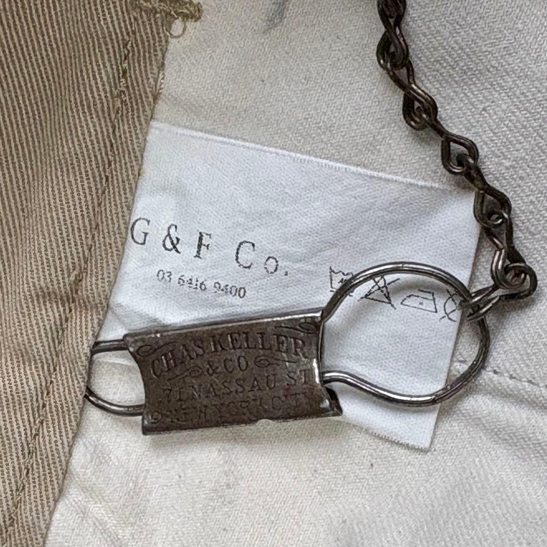 G&F Co. 40s ミリタリートラウザーズ チノパン メタルボタン M