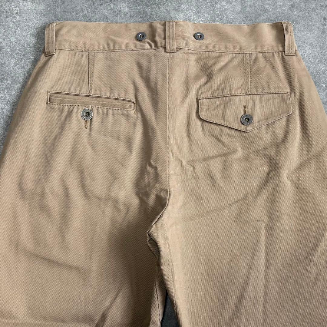 G&F Co. 40s ミリタリートラウザーズ チノパン メタルボタン M